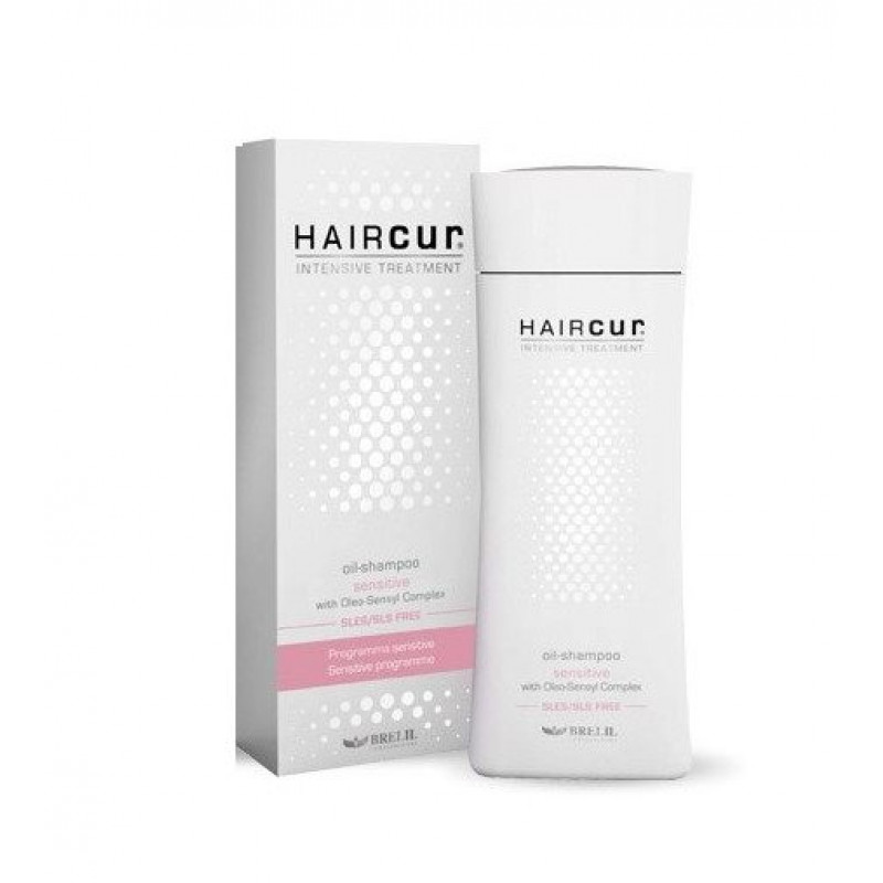 Шампунь для волосся заспокійливий-Brelil Hair Cur Sensitive Soothing Shampoo Oil